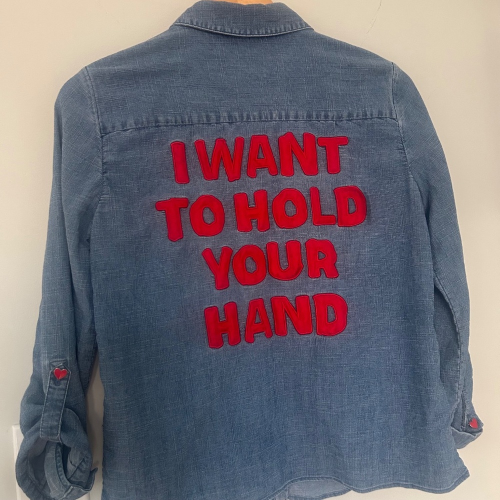 Alice + Olivia X Beatles Eloise I Want To Hold Your Hand size S - Picture 10 of 13